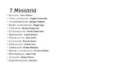 Täidesaatev võim #8