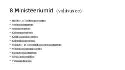 Täidesaatev võim #9