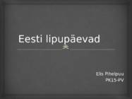 Eesti lipupäevad