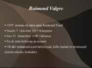 RAIMOND VALGRE #2
