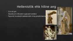 Vana-Kreeka skulptuur #5