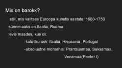 Barokkarhidektuur #2