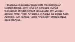 Vandenõuteooriad-HIV #5