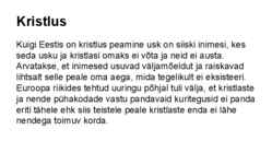 Ebatolerantsus #3
