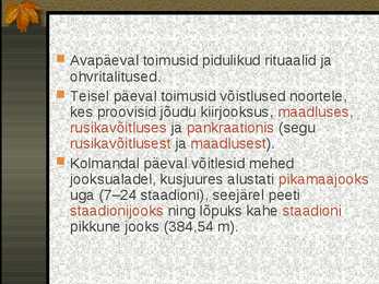 Antiikolümpia #11