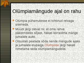 Antiikolümpia #6
