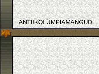 Antiikolümpia