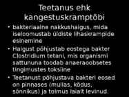 Bakterihaigus-teetanus #2