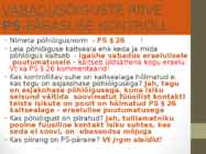 Avalik õigus - kaasus #3