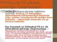 Avalik õigus - kaasus #6