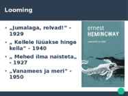 Ernest Hemingway #5