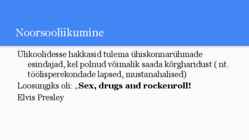 Ühiskondlikud liikumised ja ideoloogiad läbi 20 sajandi #2