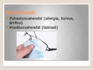 Optometristi töökeskkonna ohutegurid #6