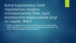 Eesti riigi eelarve #6