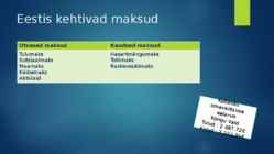 Eesti riigi eelarve #8