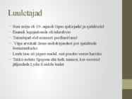 Kirjanduse arvestus #4