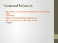 Kirjanduse arvestus #10