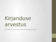 Kirjanduse arvestus