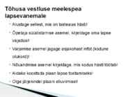 Lapsevanemate-kaasamine #12