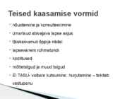 Lapsevanemate-kaasamine #5