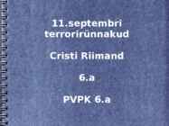 11 septembri terrorirünnakud
