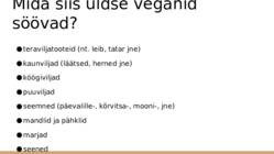 Taimetoitluse esitlus #6