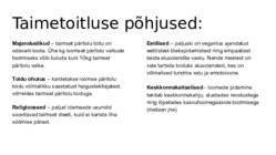 Taimetoitluse esitlus #9