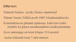 Tallinna ülikooli arvutikursuse eksamieeldus #6