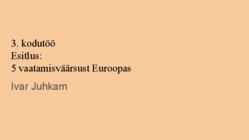 Tallinna ülikooli arvutikursuse eksamieeldus