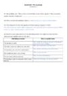The landlady worksheet 3