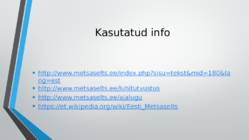 Eesti Metsaselts #11