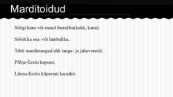 Mardi- ja kadripäev #5