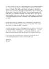 A letter to host family #2