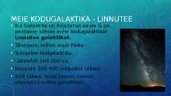 Galaktikad ja universum #4