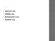 History of Engineering #3