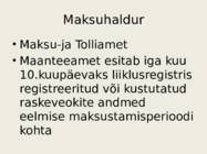 Raskeveokimaksu seadus #11