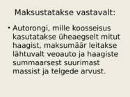 Raskeveokimaksu seadus #5
