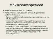 Raskeveokimaksu seadus #8