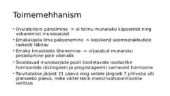 Rasestumisvastased hormoonpreparaadid #2