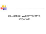 Väikeettevõtte turundus #2