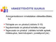 Väikeettevõtte turundus #3