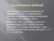 Radioaktiivse kiirguse mõju inimorganismile #5
