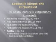 Radioaktiivse kiirguse mõju inimorganismile #7