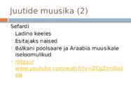 Juutide muusika #3