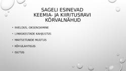 KEEMIA JA KIIRITUSRAVIGA ESINEV ANOREKSIA ehk isutus #4