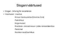Majandus ettevõtte tutvustus #5