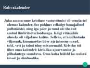 Venemaa Rahvakalendri Tähtpäevad #2