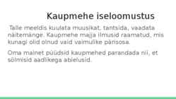 KAUPMEHED #9