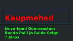 KAUPMEHED