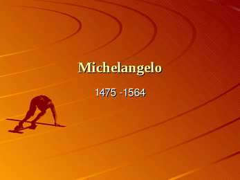 Michelangelo
